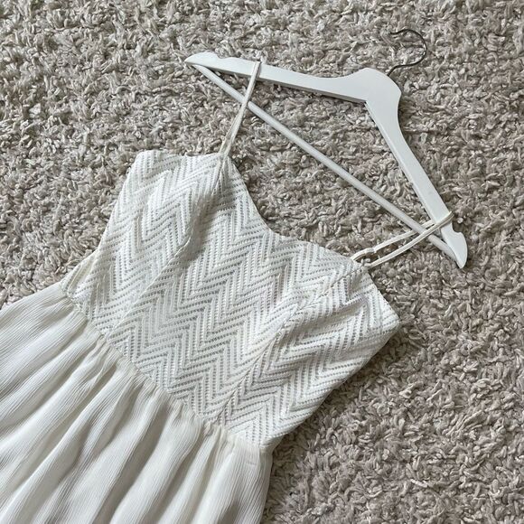 NWT Candie’s White Summer Sleeveless Mini Dress size 5 - Picture 6 of 8